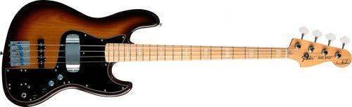 Fender Marcus Miller Jazz Bass with Gig Bag - 3 Tone Sunburst
